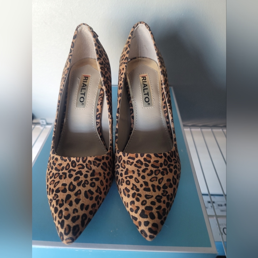 Leopard Print Heels